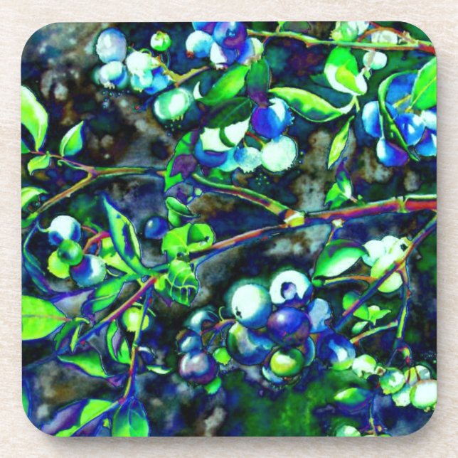 Dessous-de-verre Blueberges (Devant)