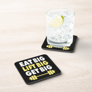 Dessous-de-verre Bodybuilding - Mange Gros, Ascenseur Gros, Gros