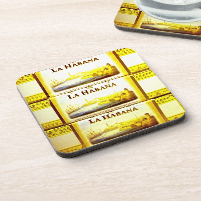 Dessous-de-verre Boîtes de cigares cubains | La Habana | Magnet (Côté gauche)
