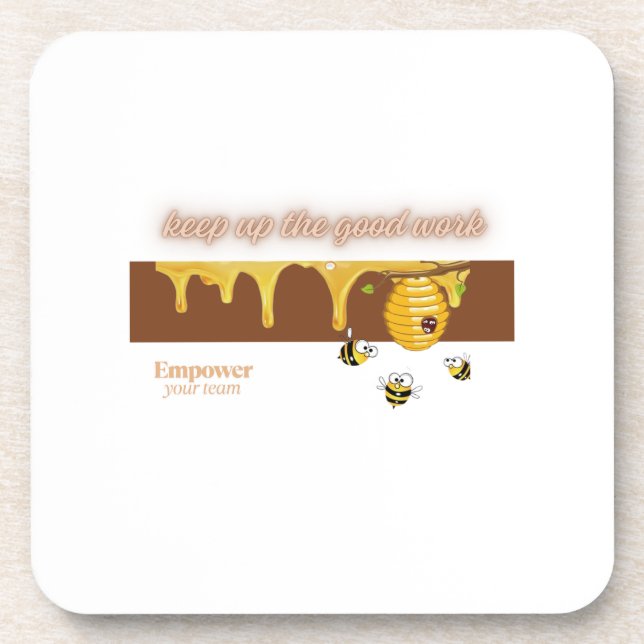 Dessous-de-verre bon travail (Devant)