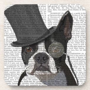 Dessous-de-verre Boston Terrier, Formal Hound et Casquette
