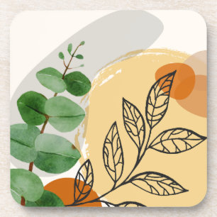 Dessous-de-verre Botanique Boho Green Orange