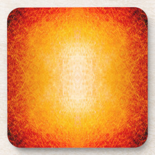 Dessous-de-verre Boule de feu éclatante