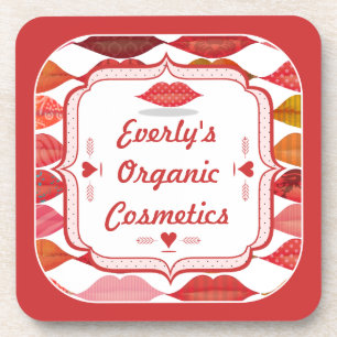 Dessous-de-verre Boutique maquillage moderne