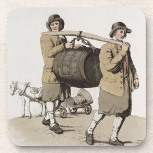 Dessous-de-verre Brasseurs, de "costume de la Grande-Bretagne"