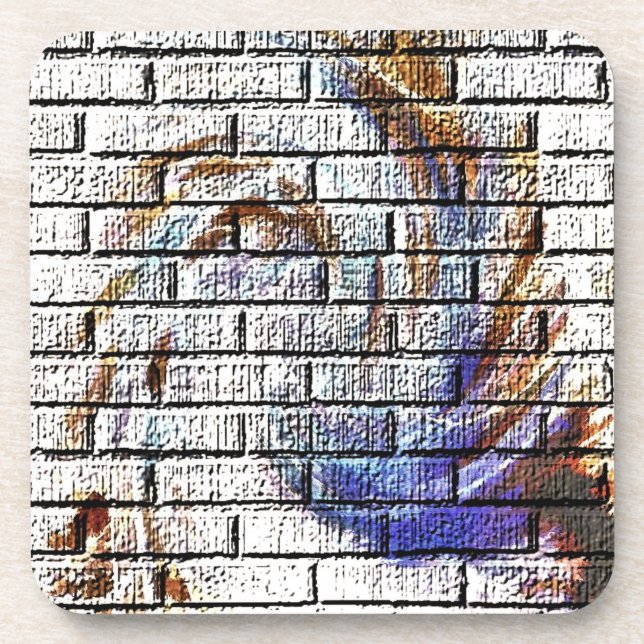 DESSOUS-DE-VERRE BRICK WALL (Devant)