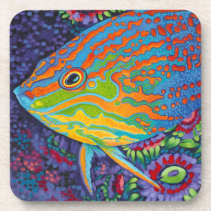 Dessous-de-verre Brillant poisson tropical I
