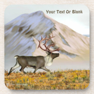 Dessous-de-verre Brooks Range Caribou