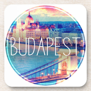 Dessous-de-verre Budapest vintage, cercle