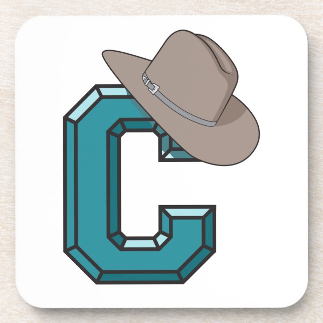 Dessous-de-verre C est pour Cowboy (Devant)