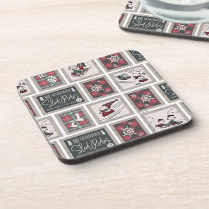 Dessous-de-verre cacahuètes   Ancien Motif de traîneau