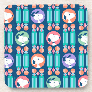Dessous-de-verre cacahuètes Snoopy Dark Blue Deco Dreams Motif
