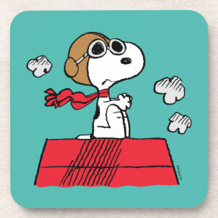 Dessous-de-verre cacahuètes   Snoopy the Flying Ace