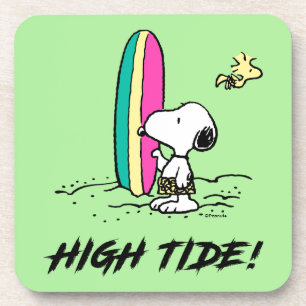 Dessous-de-verre cacahuètes   Snoopy & Woodstock High Tide