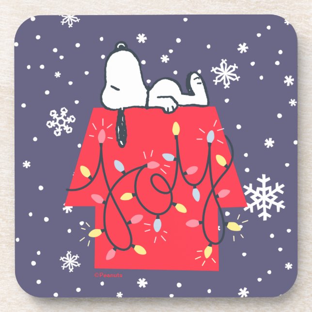 Dessous-de-verre cacahuètes | Snoopy's Holiday Dreamer (Devant)