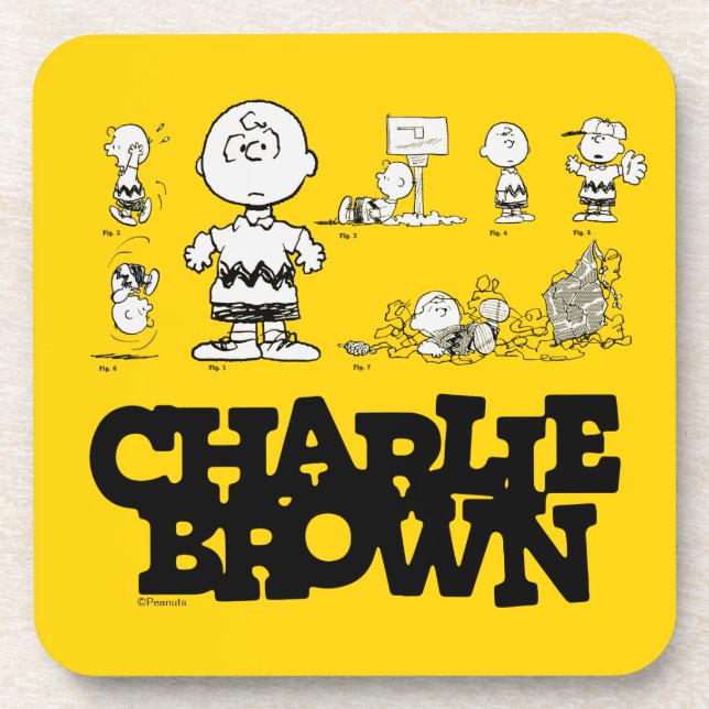Dessous-de-verre cacahuètes | Toujours Charlie Brown (Devant)