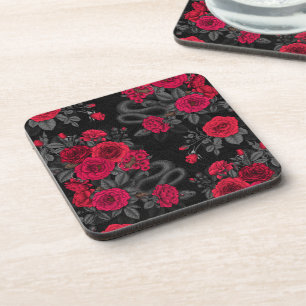 Dessous-de-verre Caché en rose