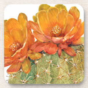 Dessous-de-verre Cactus Orange Blossoms