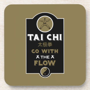 Dessous-de-verre Cadeau pour pratiquant de Tai Chi