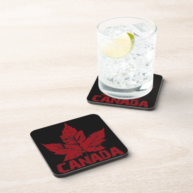Dessous-de-verre Cadeaux faits sur commande du Canada de cool de (Côté Droit)