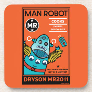 Dessous-de-verre Cadeaux Robot Pour Anniversaire Ou Mariage