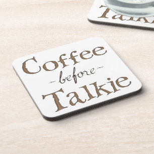 Dessous-de-verre Café avant Talkie