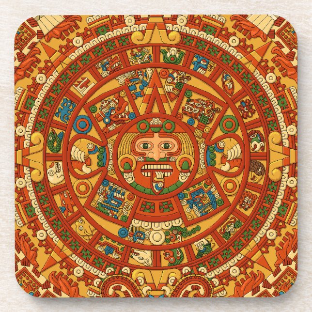 Dessous-de-verre 'Calendrier maya Stone (Devant)