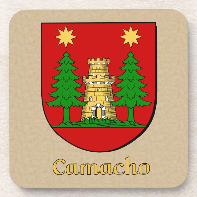 Dessous-de-verre Camacho Family Shield (Devant)