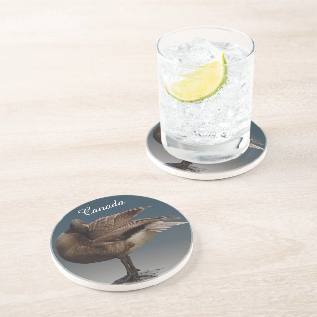 Dessous de verre canadien de l'oie Dessous de verr (Côté)