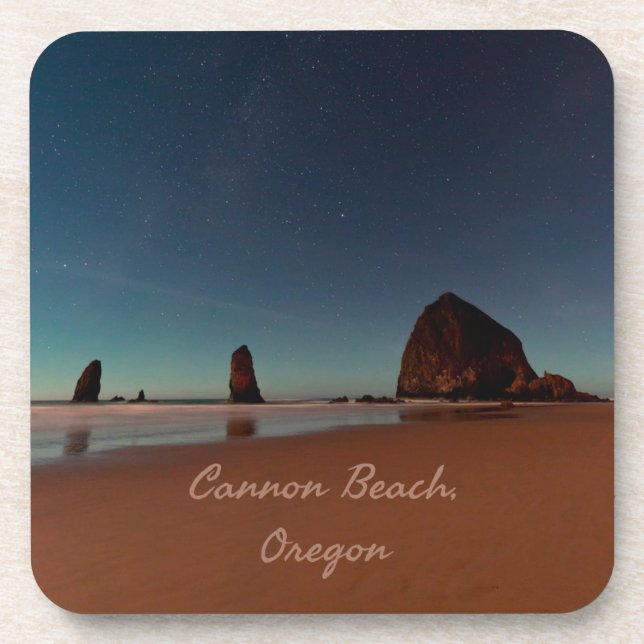 Dessous-de-verre Cannon Beach Oregon Haystack Rock (Devant)