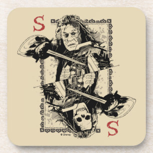 Dessous-de-verre Capitaine Salazar - Boucher de la mer