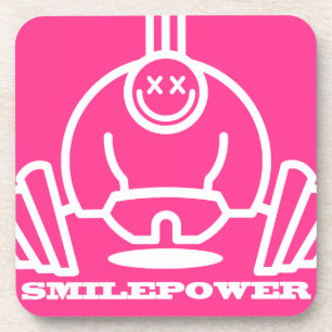Dessous-de-verre capot de boisson smilepower