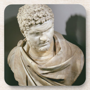 Dessous-de-verre Caracalla, le marbre romain cuirassed le buste,
