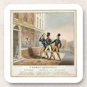 Dessous-de-verre Caractéristiques - Angleterre, Irlande et Ecosse,