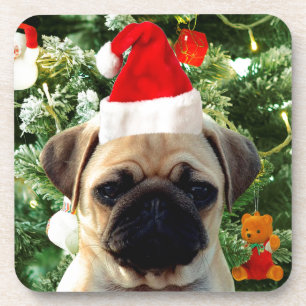 Dessous-de-verre Carlin Chien Chien Chien de Noël Arbre de Noël Orn