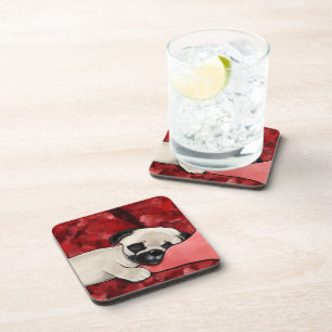 Dessous-de-verre Carlin endormi Chiot