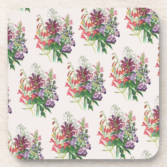 Dessous-de-verre Carnaval des fleurs (Devant)