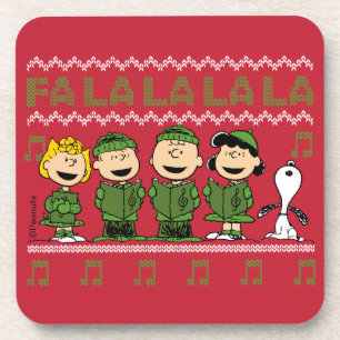 Dessous-de-verre Caroling Christmas Sweater Graphic
