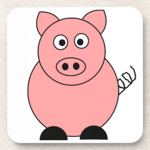 Dessous de verre Carré de porc