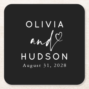 DESSOUS-DE-VERRE CARRÉ EN PAPIER 