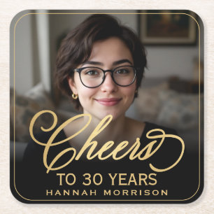 DESSOUS-DE-VERRE CARRÉ EN PAPIER 