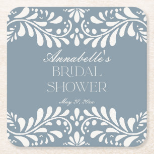 DESSOUS-DE-VERRE CARRÉ EN PAPIER 