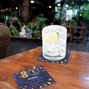 DESSOUS-DE-VERRE CARRÉ EN PAPIER 