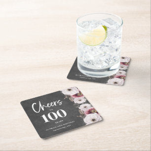 DESSOUS-DE-VERRE CARRÉ EN PAPIER