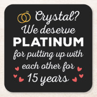 15ème anniversaire du Mariage I - Crystal Funny Co
