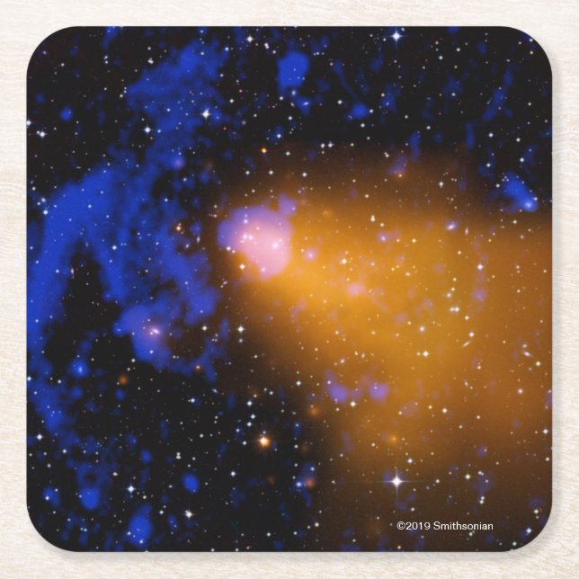 Dessous-de-verre Carré En Papier Abell 3376 (Devant)