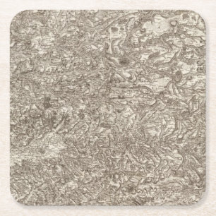 Dessous-de-verre Carré En Papier Albi