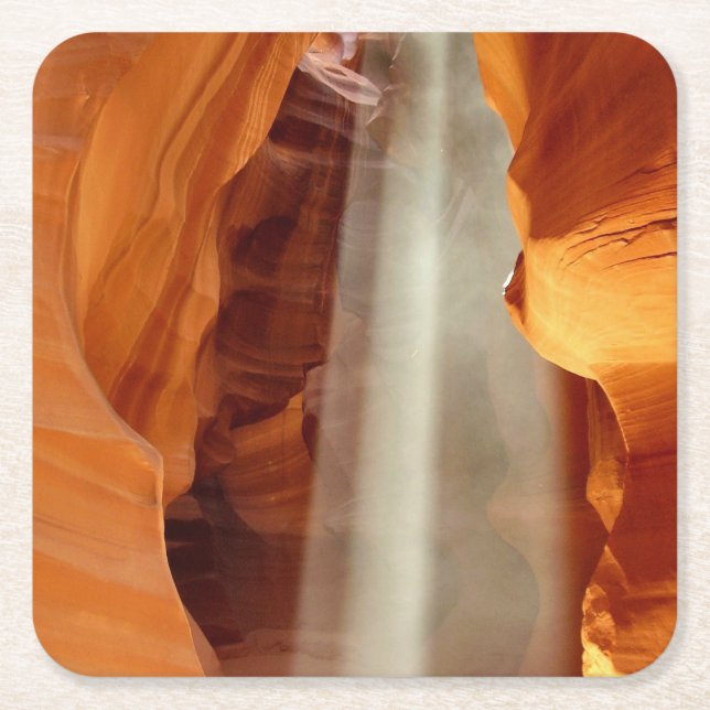 Dessous-de-verre Carré En Papier Antelope Canyon (Devant)