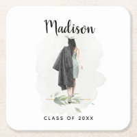 Aquarelle College Graduation Votre nom Grad Party