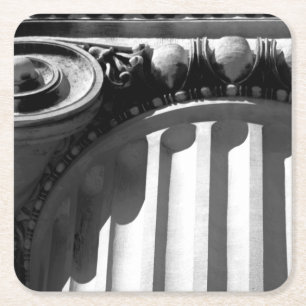 Dessous-de-verre Carré En Papier Architecture NYC III